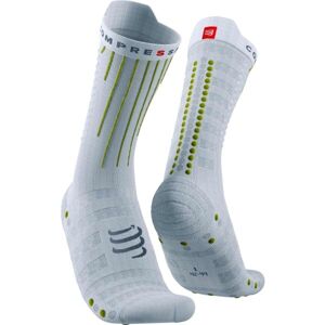 Compressport AERO SOCKS Cyklistické ponožky, biela, veľkosť T2