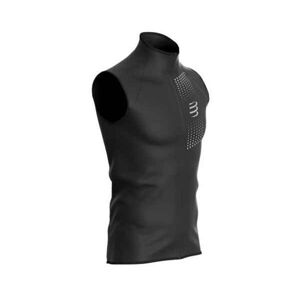 Compressport Pánska vetruodolná vesta Pánska vetruodolná vesta, čierna, veľkosť XL