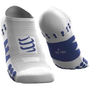 Compressport NO SHOW SOCKS Členkové  športové  ponožky, biela, veľkosť T1