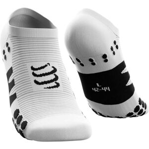 Compressport NO SHOW SOCKS Členkové  športové  ponožky, biela, veľkosť T4