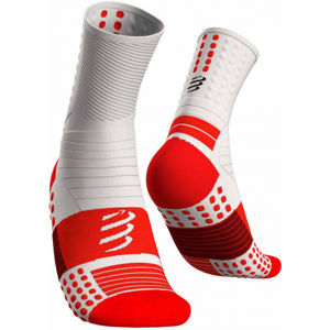 Compressport Bežecké ponožky Bežecké ponožky, biela, veľkosť 35-38