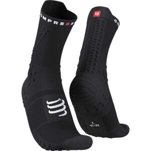 Compressport PRO RACING SOCKS v4.0 TRAIL Bežecké ponožky, čierna, veľkosť T2