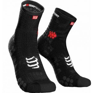 Compressport Bežecké ponožky Bežecké ponožky, čierna, veľkosť 42-44