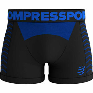 Compressport SEAMLESS BOXER čierna M - Pánske funkčné boxerky