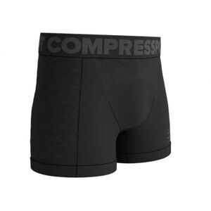 Compressport SEAMLESS BOXER Pánske funkčné boxerky, čierna, veľkosť S