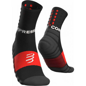 Compressport SHOCK ABSORB SOCKS Bežecké ponožky, čierna, veľkosť T1