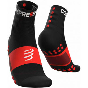 Compressport TRAINING SOCKS 2-PACK Športové ponožky, čierna, veľkosť 39-41