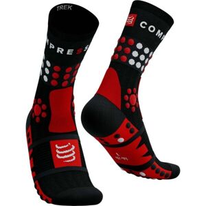 Compressport TREKKING SOCKS Ochranné trekingové ponožky, čierna, veľkosť T4