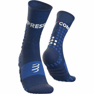 Compressport ULTRA TRAIL SOCKS Bežecké ponožky, modrá, veľkosť