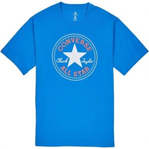 Converse CHUCK PATCH TEE modrá S - Pánske tričko