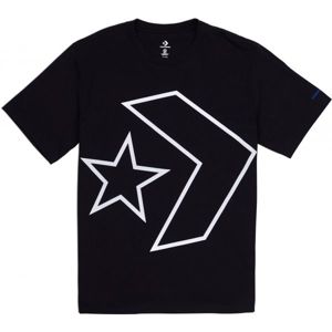 Converse TILTED STAR CHEVRON TEE biela XL - Pánske tričko