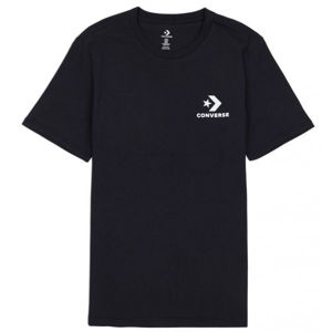 Converse LEFT CHEST STAR CHEVRON SHORT SLEEVE COTTON T-SHIRT čierna XL - Pánske tričko