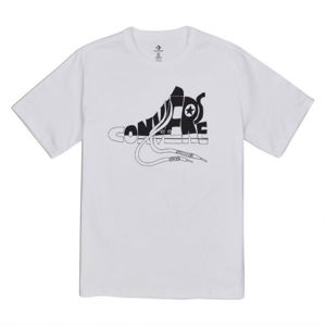 Converse ART TEE 3 biela XL - Pánske tričko