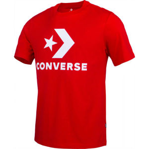 Converse STAR CHEVRON TEE červená S - Pánske tričko