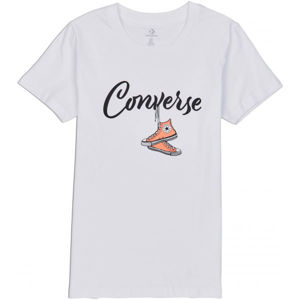 Converse HANGIN OUT CHUCK CLASSIC TEE  M - Dámske tričko