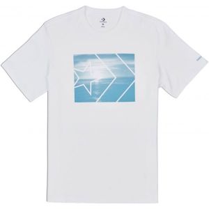 Converse BEACH TEE biela XL - Pánske tričko