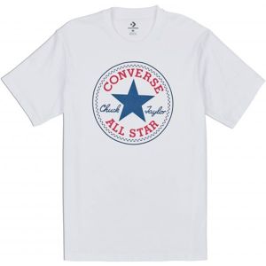 Converse CHUCK PATCH TEE Pánske tričko, biela, veľkosť XXL