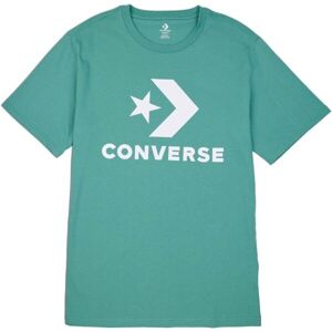 Converse STANDARD FIT CENTER FRONT LARGE LOGO STAR CHEV SS TEE Unisex tričko, svetlomodrá, veľkosť L