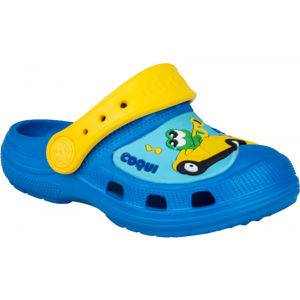 Coqui CROAKY žltá 24/25 - Detské sandále