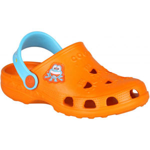 Coqui LITTLE FROG Detské sandále, oranžová, veľkosť 29/30