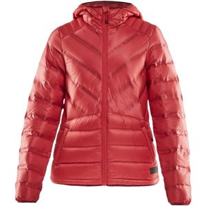 Craft LIGHTWEIGHT DOWN Dámska zimná bunda, červená, veľkosť XS