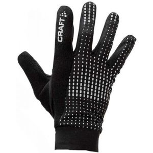 Craft BRILLIANT čierna M - Funkčné bežecké rukavice