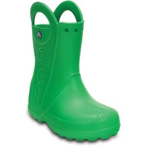 Crocs HANDLE IT RAIN BOOT KIDS Detské gumáky, zelená, veľkosť 34/35
