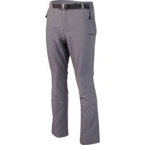 Crossroad ALBERT sivá XL - Pánske softshellové nohavice
