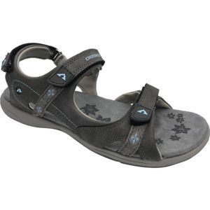 Crossroad MANILA Dámske sandále, tmavo sivá, veľkosť 36
