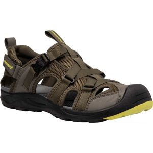 Crossroad MIRO Pánske sandále, kaki,žltá,čierna, veľkosť