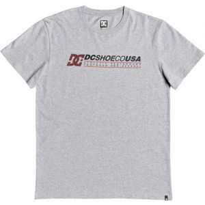DC LONGERSS M TEES šedá XL - Pánske tričko