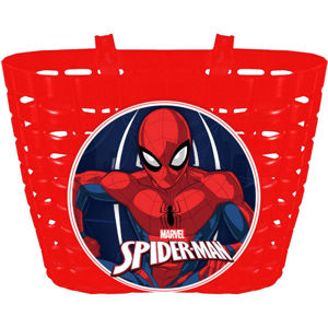 Disney SPIDERMAN Plastový košík na riadidlá, červená, veľkosť