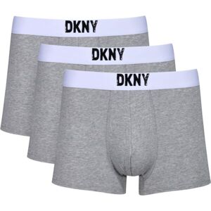 DKNY LAWRENCE Pánske boxerky, sivá, veľkosť S