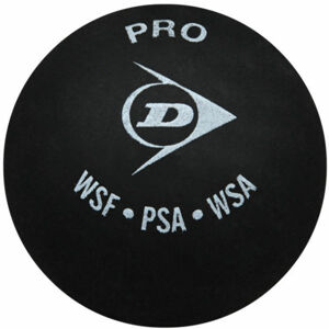 Dunlop PRO Squashová lopta, čierna, veľkosť os
