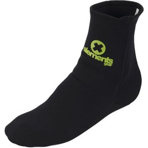 EG COMFORT 2.5 Neoprénové ponožky, čierna, veľkosť XS