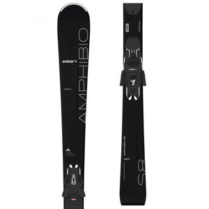 Elan AMPHIBIO S8 PS+EL 10 Zjazdové lyže, čierna, veľkosť 176