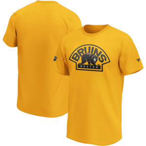 FANATICS ICONIC SECONDARY BOSTON Pánske klubové tričko, žltá, veľkosť XS
