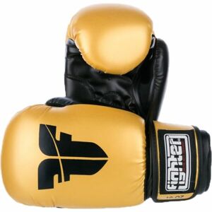 Fighter BASIC Boxérske rukavice, zlatá, veľkosť 8 OZ