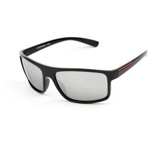 Finmark F2043 Slnečné okuliare, čierna,červená, veľkosť