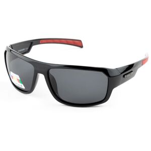 Finmark F2305 Športové slnečné okuliare s polarizačnými šošovkami, čierna, veľkosť os