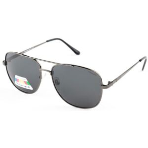Finmark F2307 Športové slnečné okuliare s polarizačnými šošovkami, čierna, veľkosť os