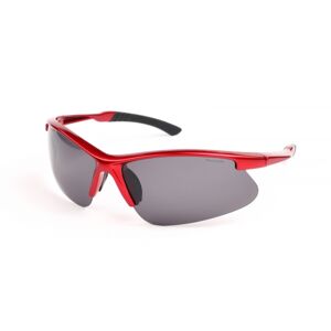 Finmark FNKX1821 Športové slnečné okuliare s polarizačnými sklami, červená, veľkosť os