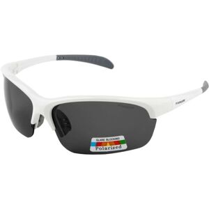 Finmark FNKX2302 Športové slnečné okuliare s polarizačnými sklami, biela, veľkosť os
