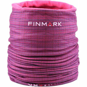 Finmark FSW-108 Multifunkčná šatka, ružová,fialová, veľkosť