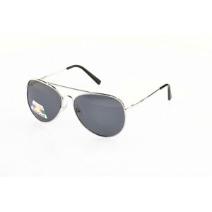 Finmark F2207 Polarizačné slnečné okuliare, strieborná, veľkosť os