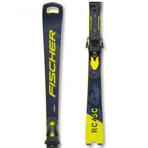 Fischer RC4 WC SC FIS+Z12 Zjazdové lyže, tmavo modrá, veľkosť 155