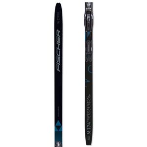 Fischer TWIN SKIN CRUISER + CONTROL STEP Bežecké lyže s mohérovými pásmi, čierna, veľkosť L