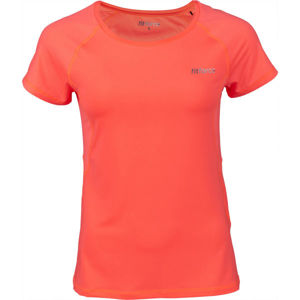Fitforce JULIET Dámske fitness tričko, oranžová, veľkosť