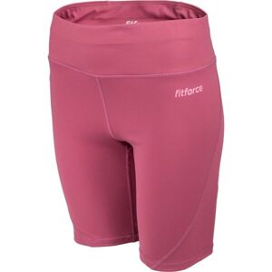 Fitforce MAROTTA Dámske  fitness šortky, ružová, veľkosť M