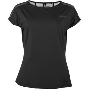 Fitforce MYRIS Dámske fitness tričko, čierna, veľkosť L